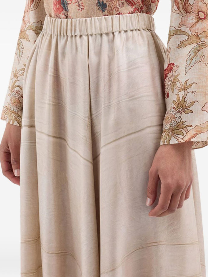 Pierre Louis Mascia Skirts Beige Silk