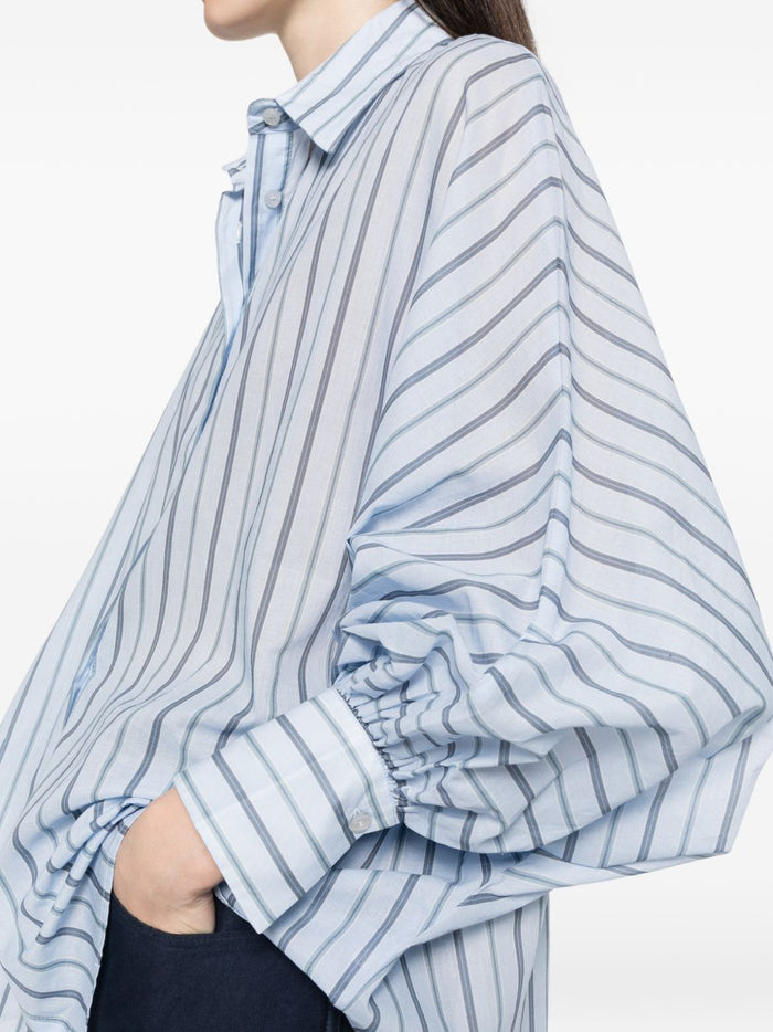 SOSUE Shirts Clear Blue Cotton