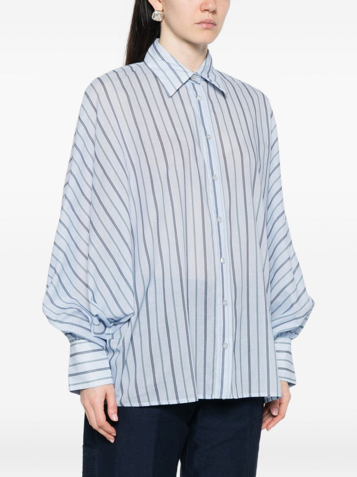SOSUE Shirts Clear Blue Cotton