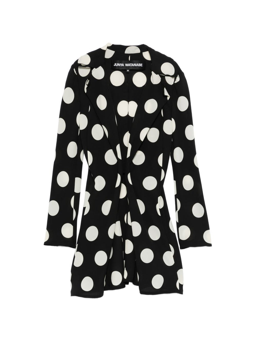 Junya Watanabe Dotted single-breasted jacket