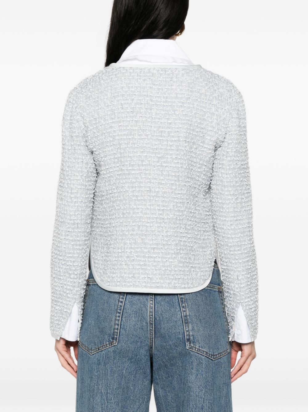 Emporio Armani Jackets Grey Virgin Wool