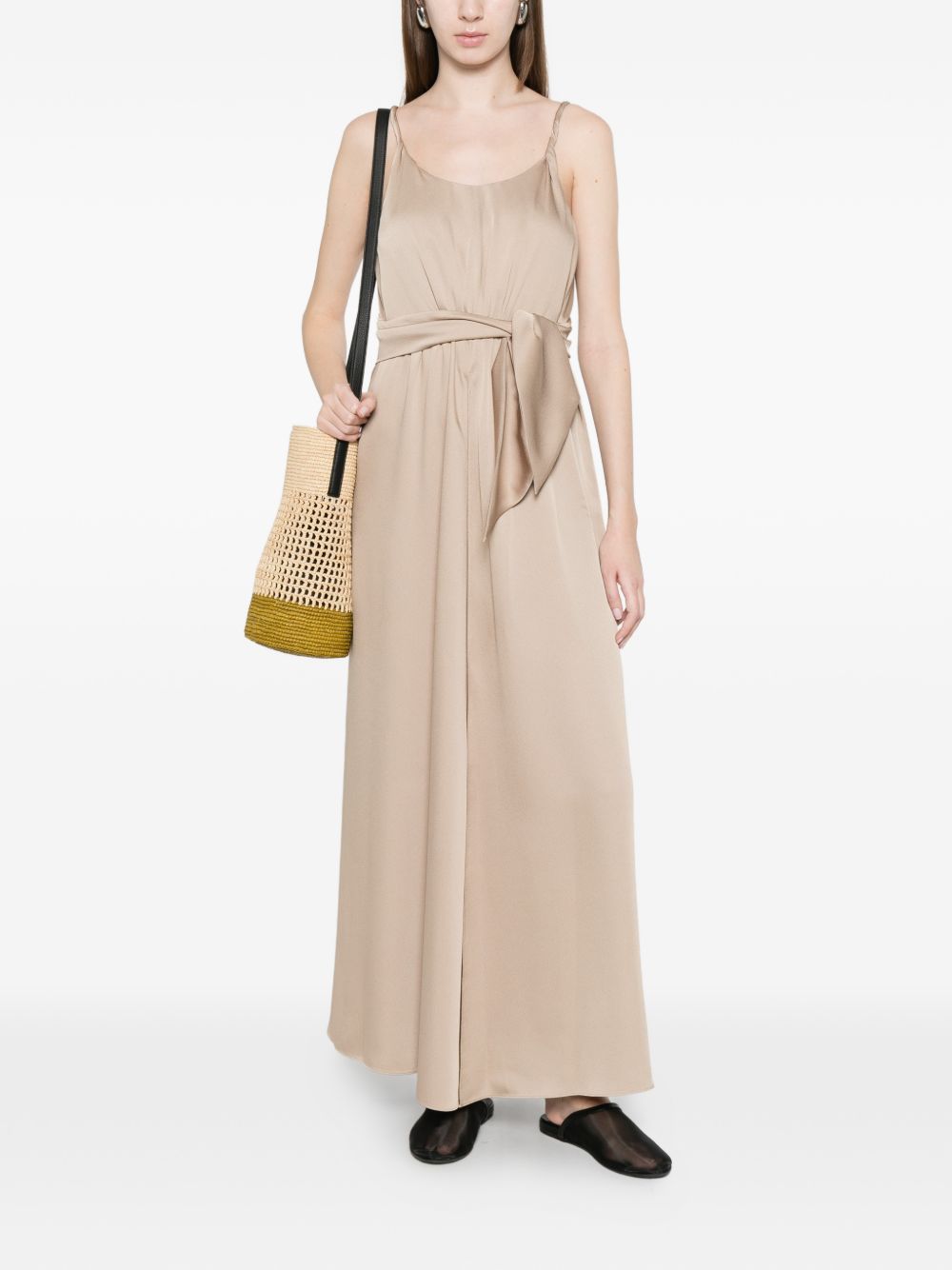 EMPORIO ARMANI CAPSULE Dresses Beige Polyester