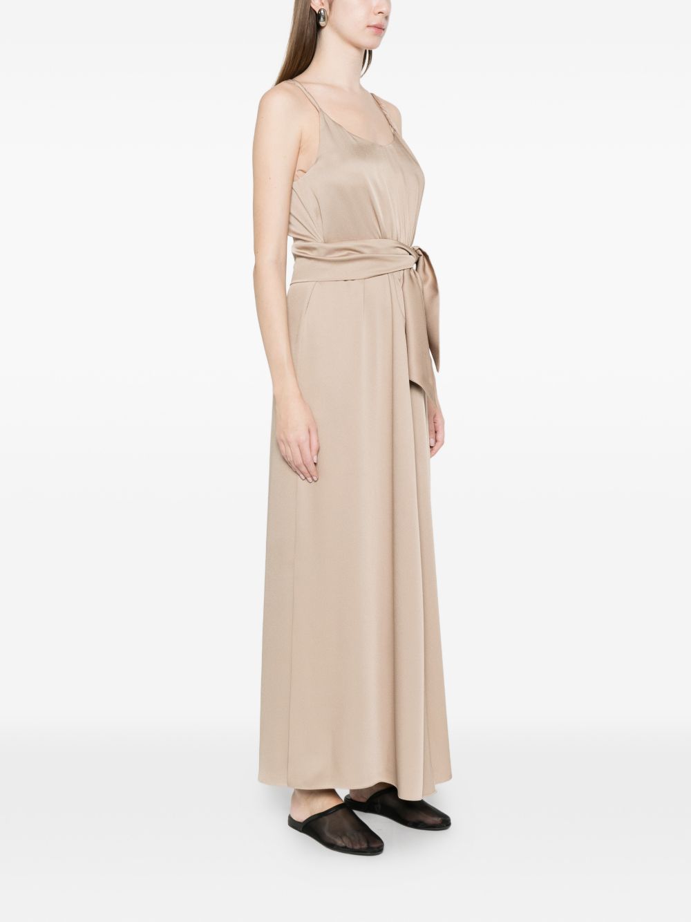 EMPORIO ARMANI CAPSULE Dresses Beige Polyester