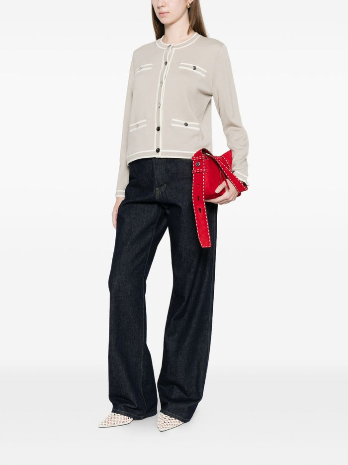 Tory Burch Sweaters Grey Wool