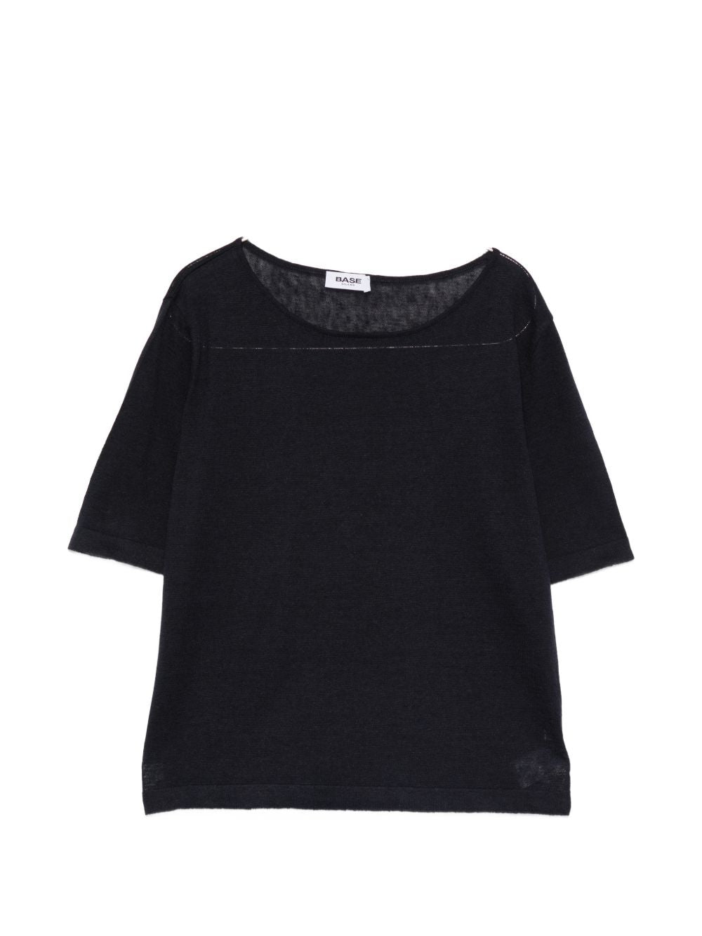 Base Sweaters Blue Linen/flax