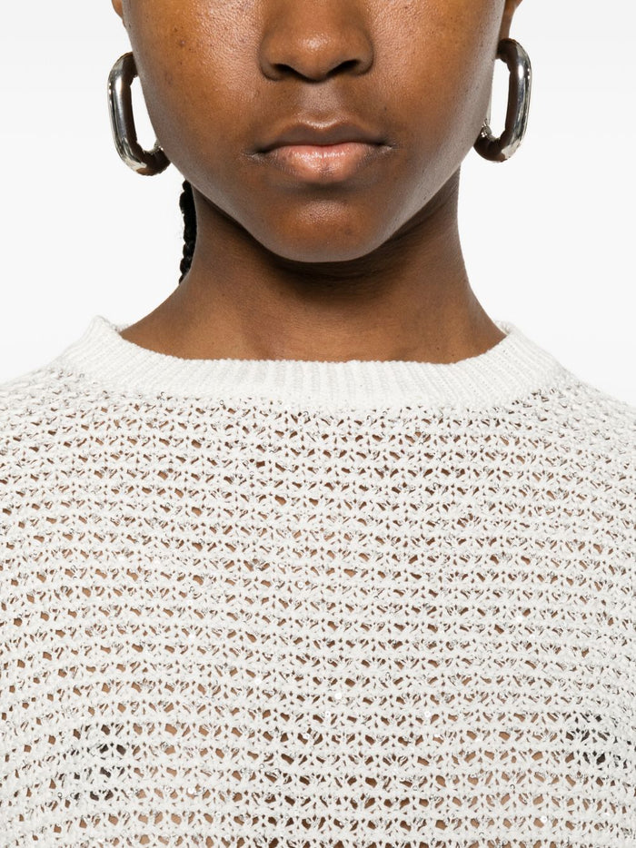 Fabiana Filippi Sweaters White Cotton