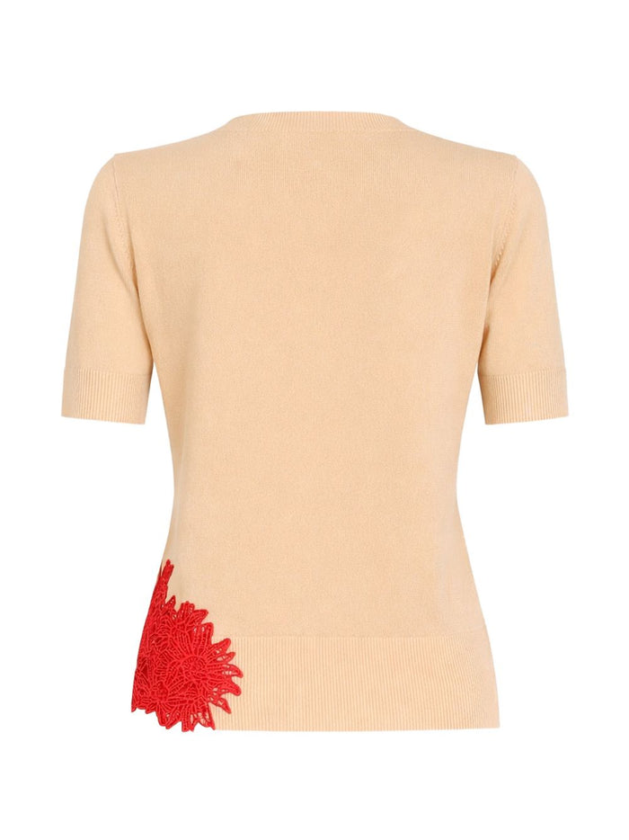 Ermanno Scervino T-shirts and Polos Powder Viscose Polyester
