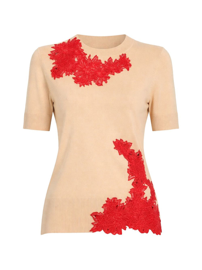 Ermanno Scervino T-shirts and Polos Powder Viscose Polyester