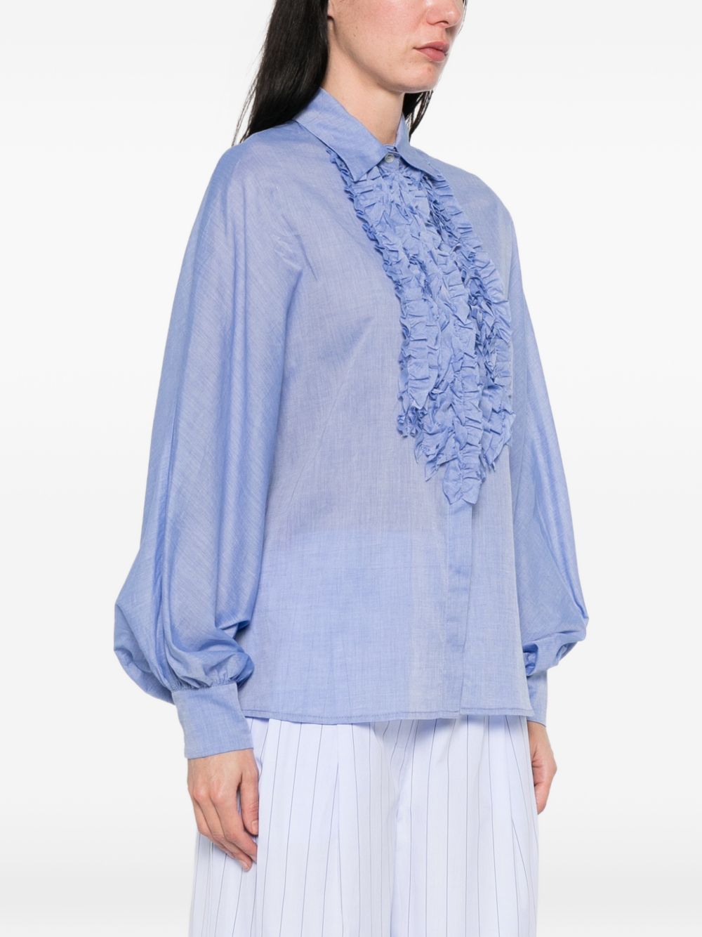 Sosue Shirts Blue Cotton