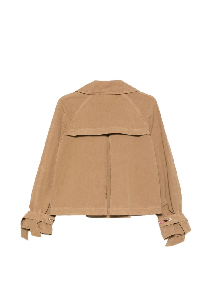 Bazar Deluxe Jackets Beige Cotton
