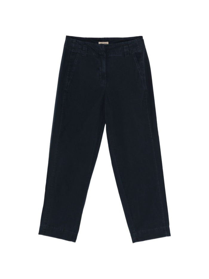 Woolrich Trousers Blue Cotton