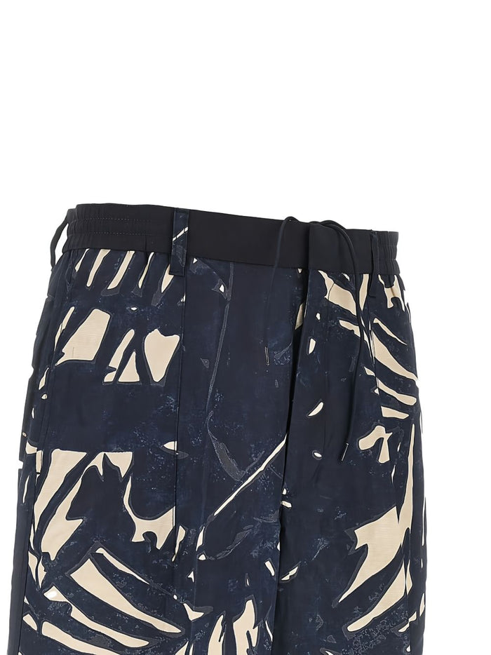 Emporio Armani Shorts Black Viscose
