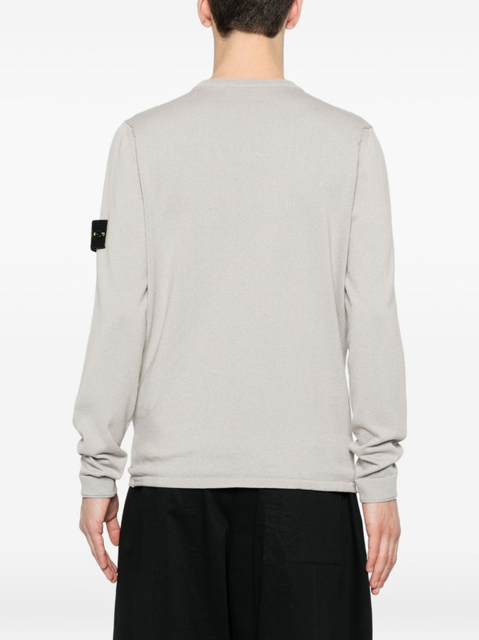 Stone Island Sweaters Grey Cotone
