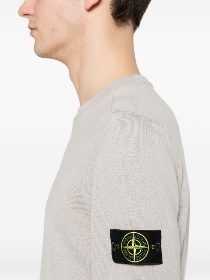 Stone Island Sweaters Grey Cotone