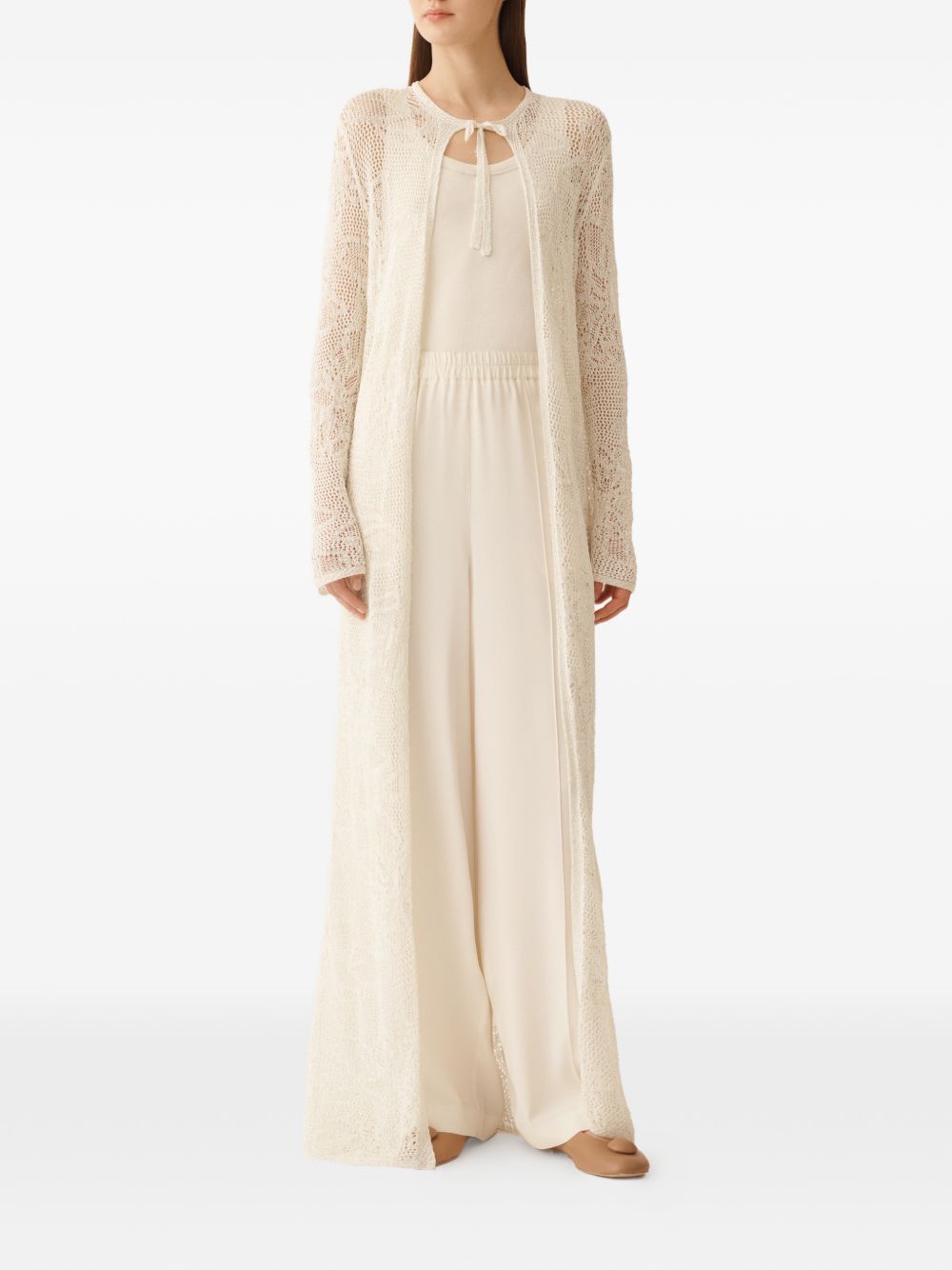 Fabiana Filippi Sweaters White Fabric