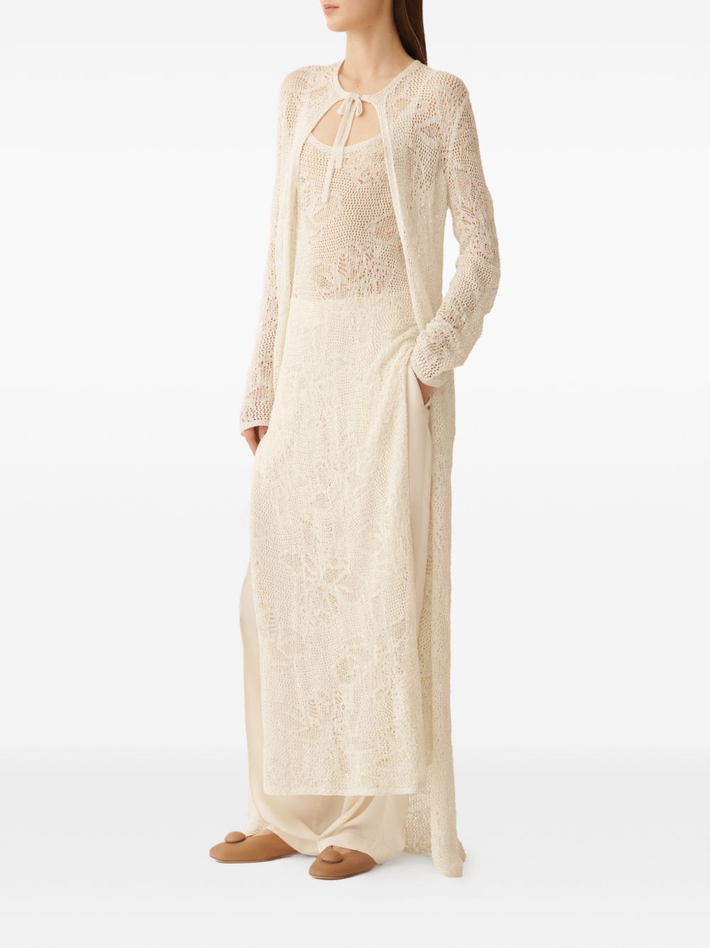 Fabiana Filippi Sweaters White Fabric