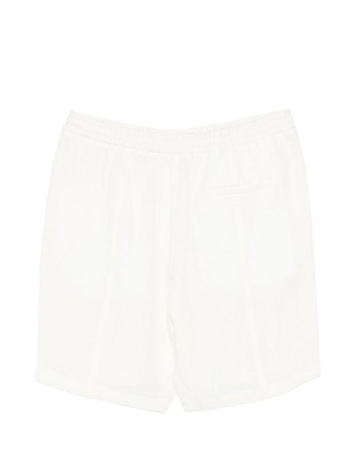 Emporio Armani Shorts White Linen