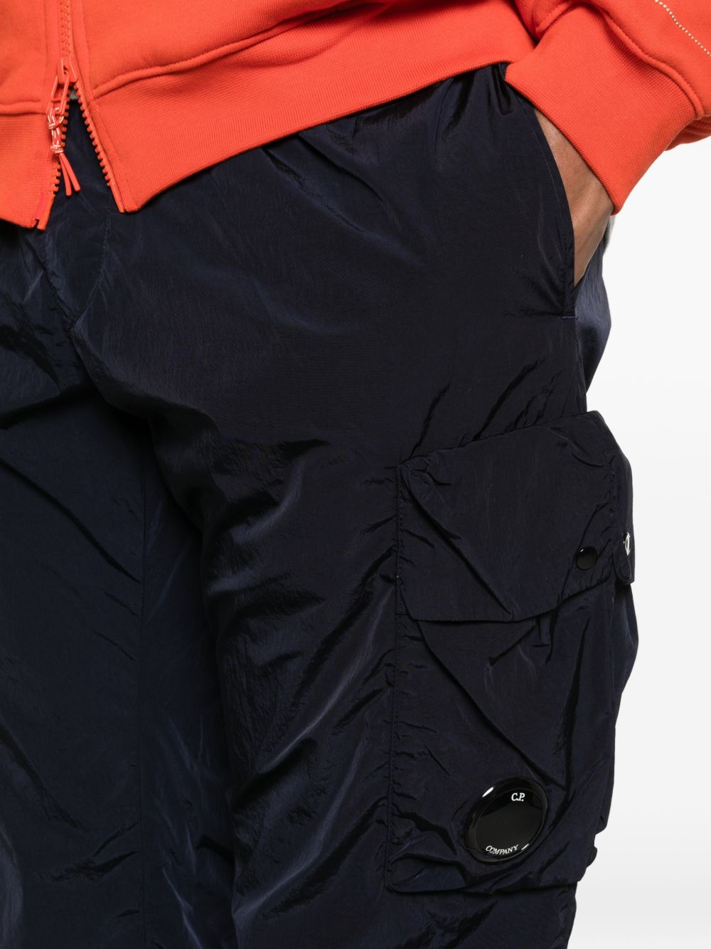 C.P.Company Trousers Blue Poliammide