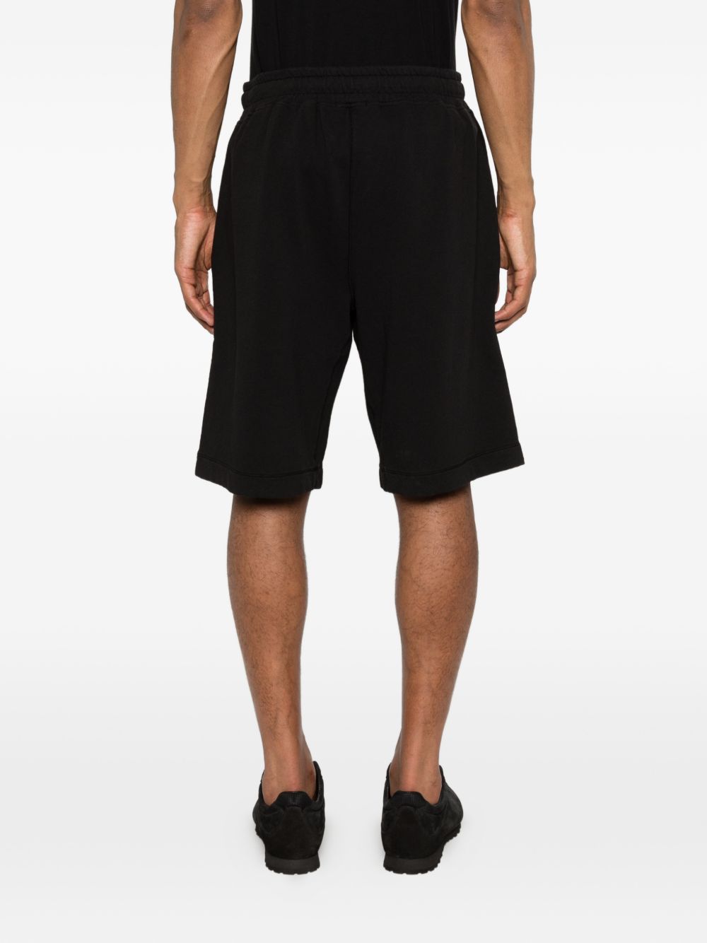 C.P. COMPANY Shorts Black Cotton