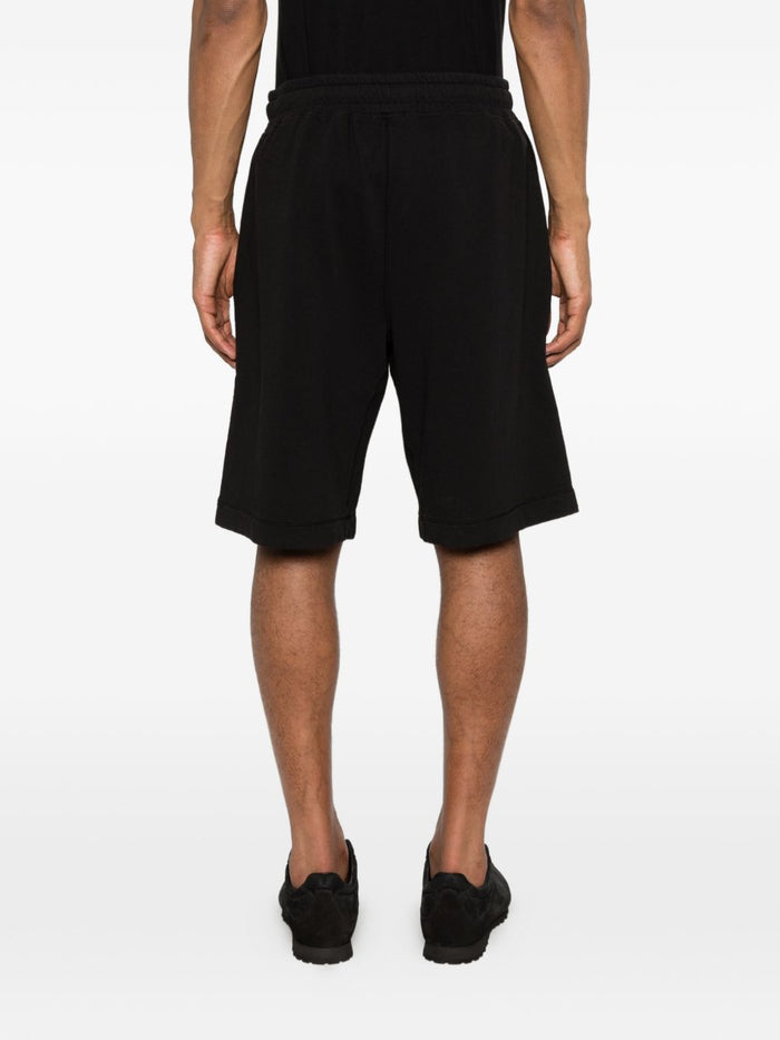 C.P. COMPANY Shorts Black Cotton