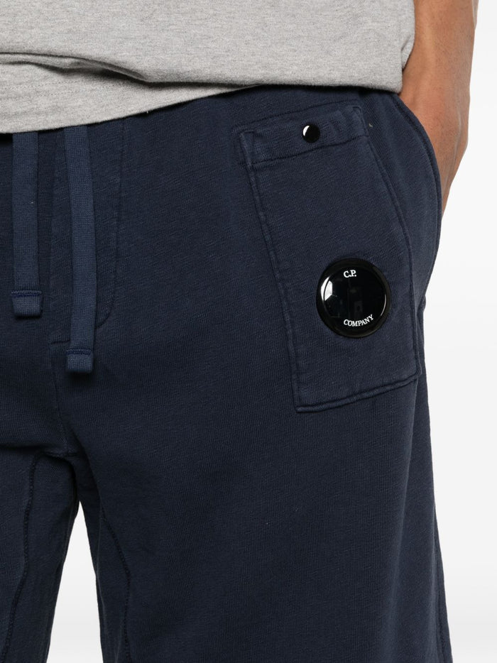 C.P. COMPANY Shorts Blue Cotton