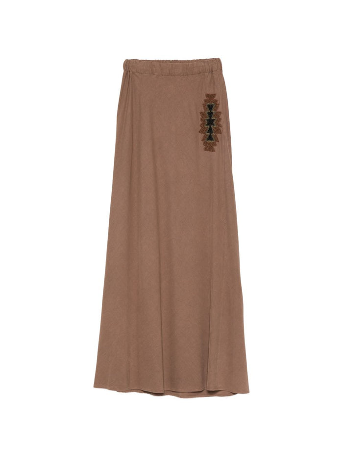 Bazar Deluxe Skirts Brown Tencel™
