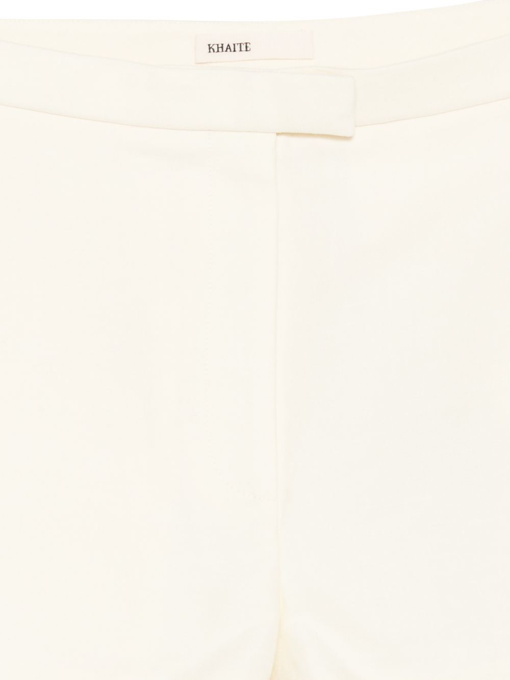 KHAITE Shorts Beige Linen/flax