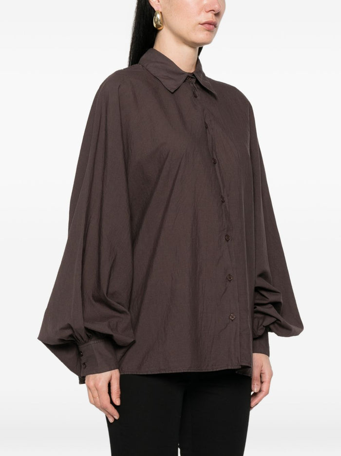 SOSUE Shirts Brown Cotton