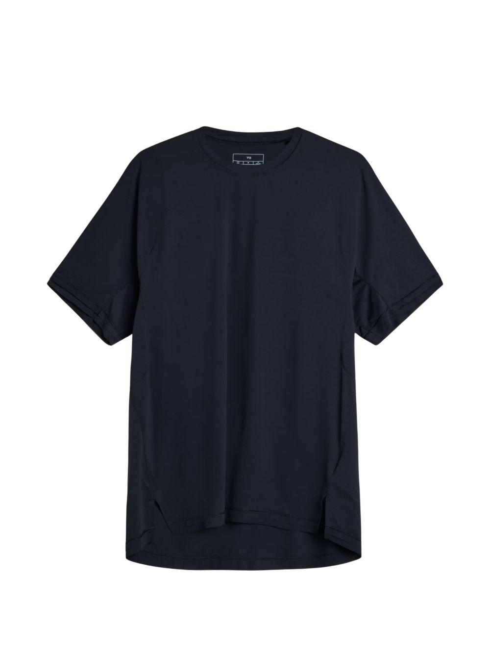 Y-3 T-shirts and Polos Black Recycled Polyester