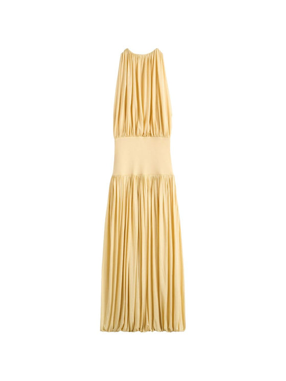 TOTEME MAIN Dresses Golden Viscose