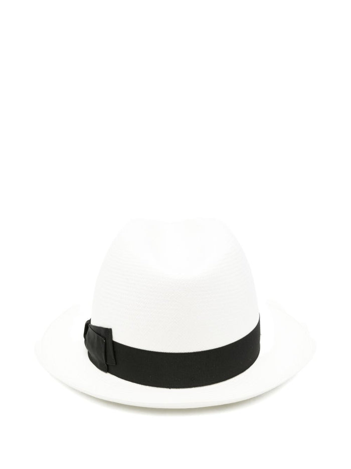 Borsalino Hats White Straw