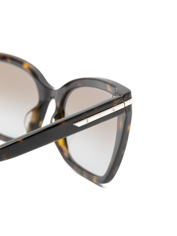 Emporio Armani Sunglasses Brown Acetate