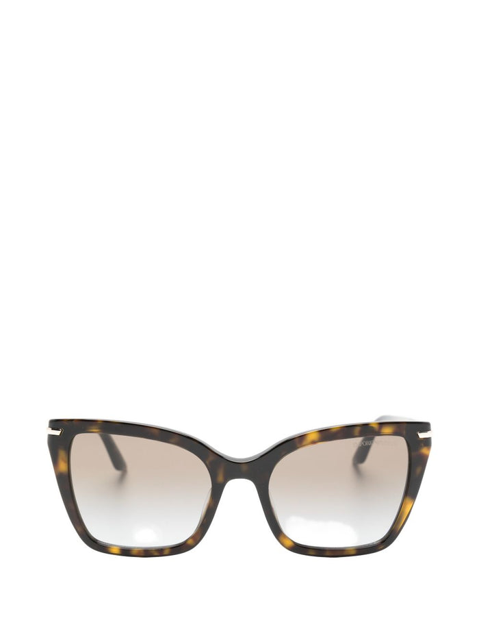 Emporio Armani Sunglasses Brown Acetate