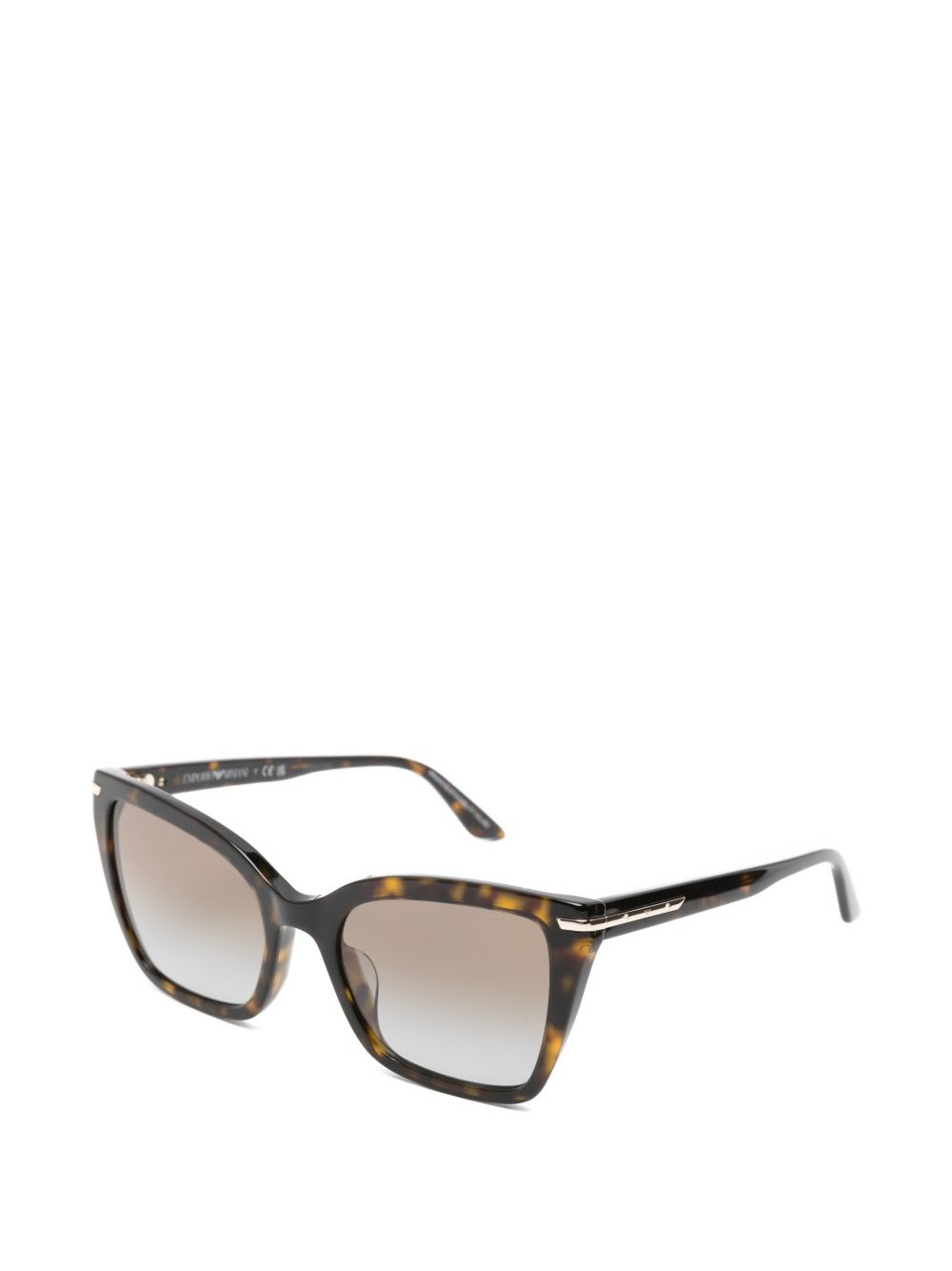 Emporio Armani Sunglasses Brown Acetate