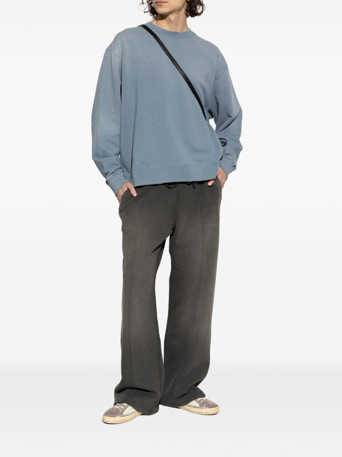 Golden Goose Trousers Grey Cotton