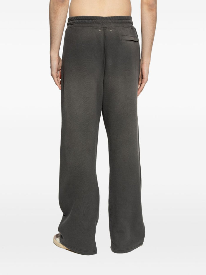 Golden Goose Trousers Grey Cotton