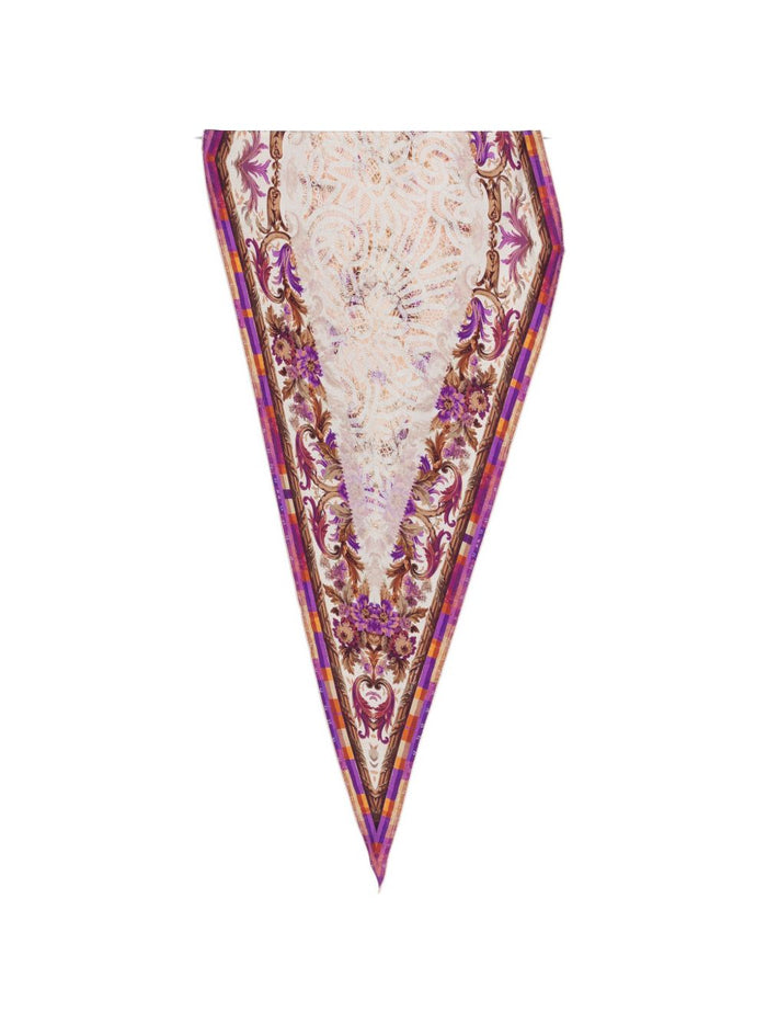 Pierre Louis Mascia Scarfs Pink Silk