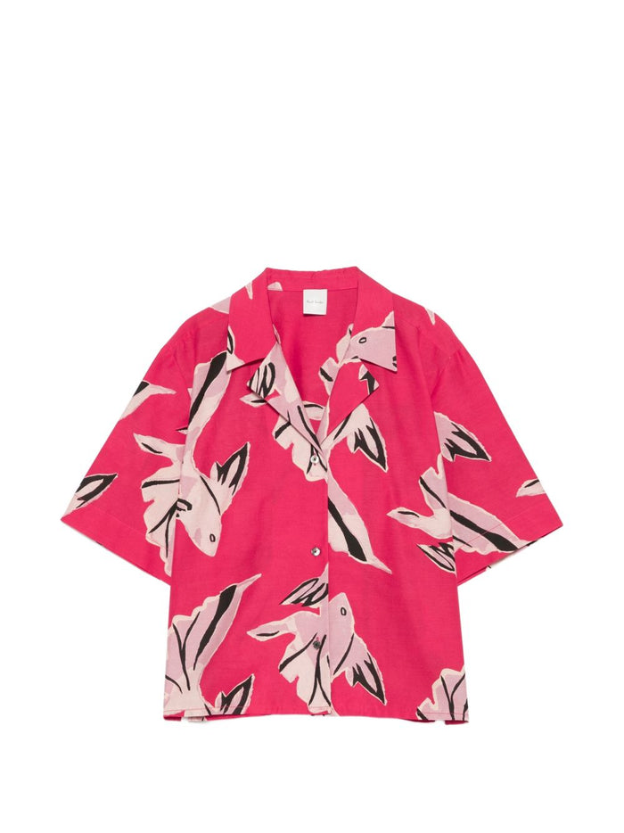 Paul Smith Shirts Red Cotton