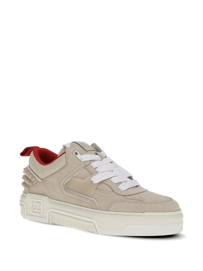 Christian Louboutin Sneakers Beige Calf Leather