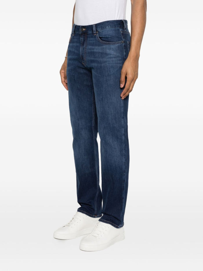 Emporio Armani Jeans Blue Elastane
