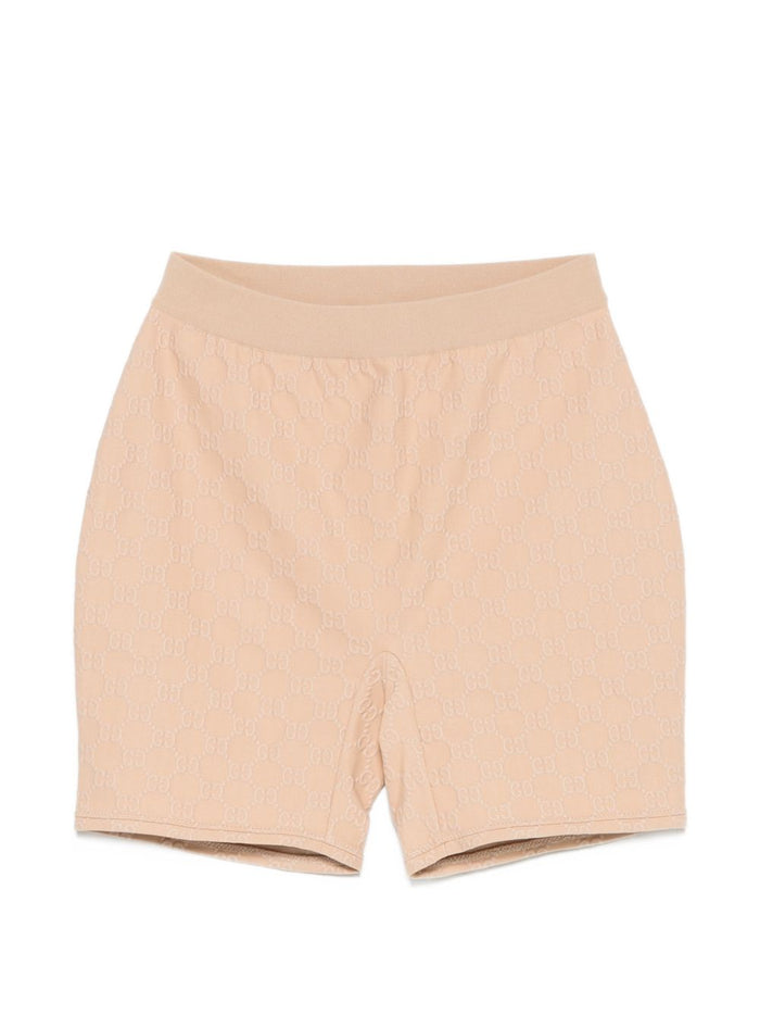 Gucci Shorts Beige Mix Polyamide