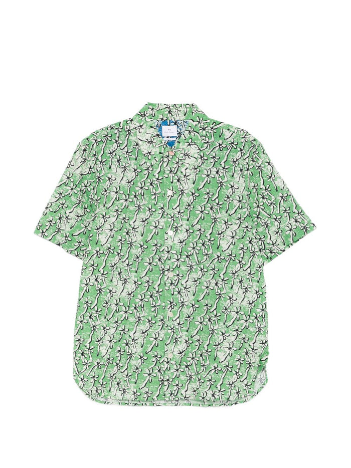 Paul Smith Shirts Green Cotton