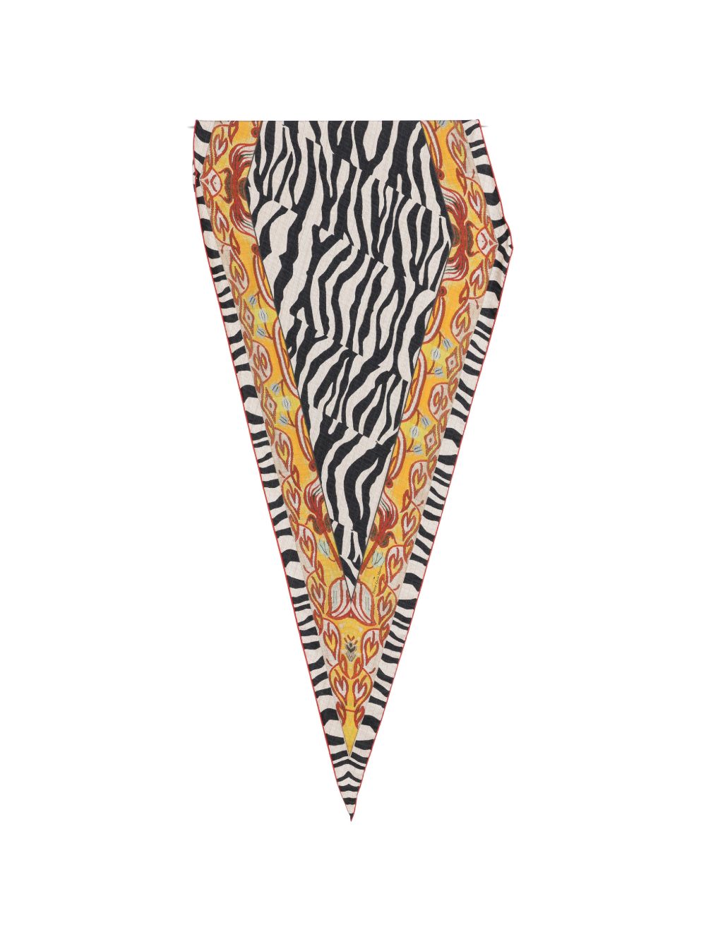 Pierre Louis Mascia Scarfs Yellow Silk