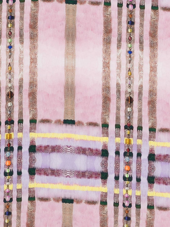 Pierre Louis Mascia Scarfs Pink Silk
