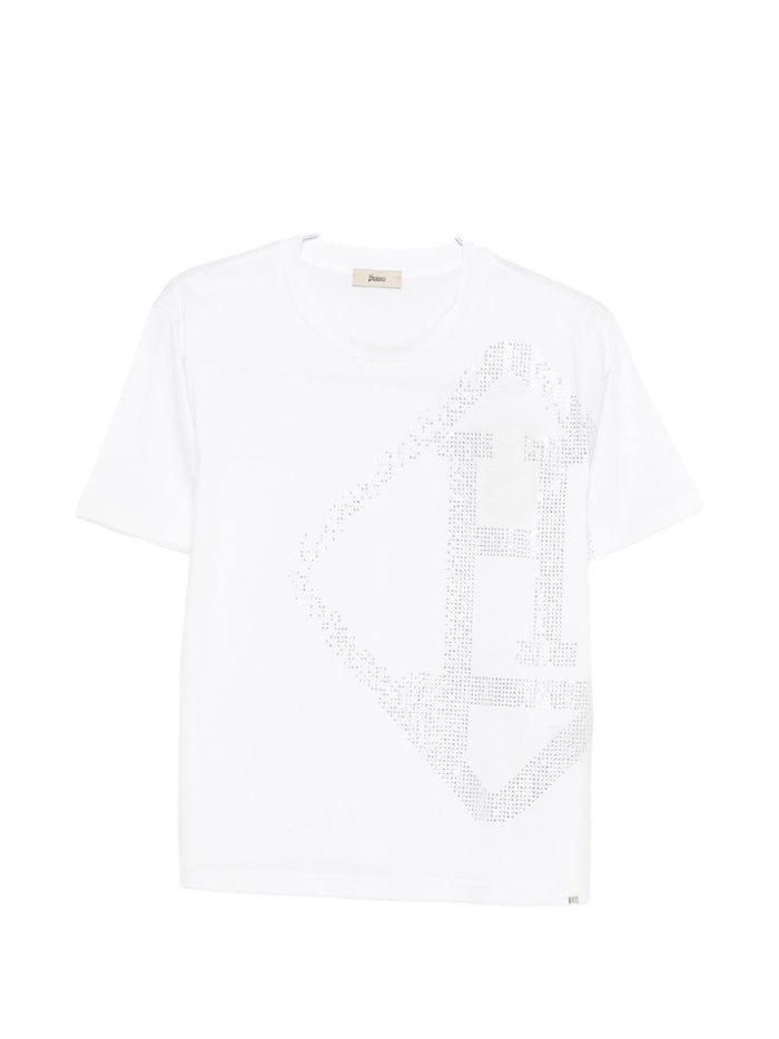 Herno T-shirts and Polos White Cotton