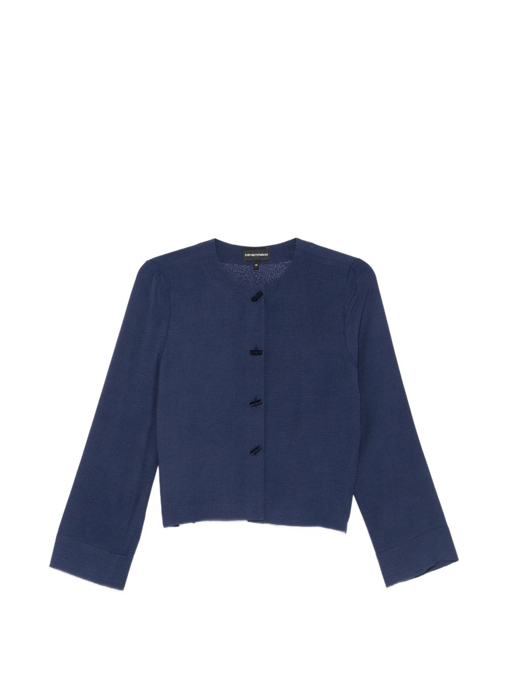 Emporio Armani Shirts Blue Viscose