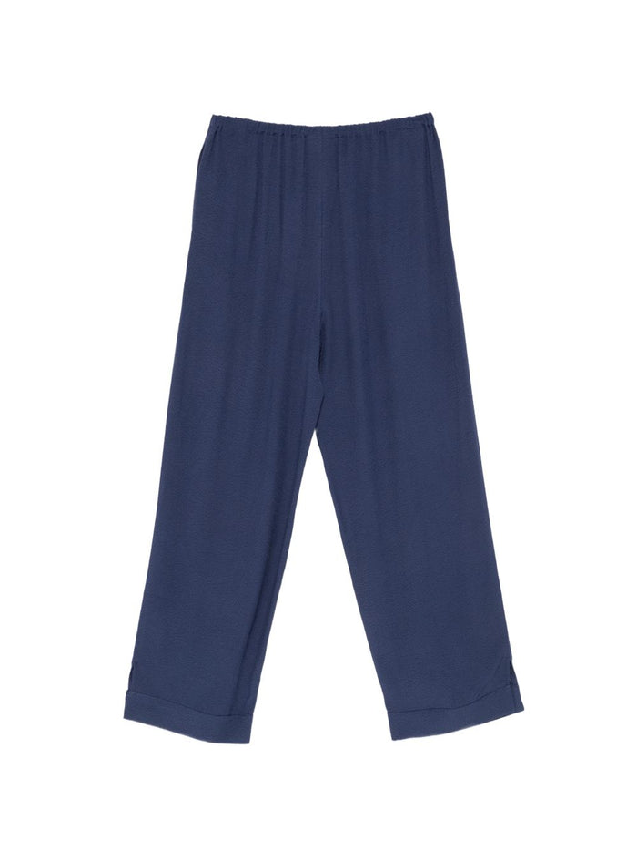 Emporio Armani Trousers Blue Viscose