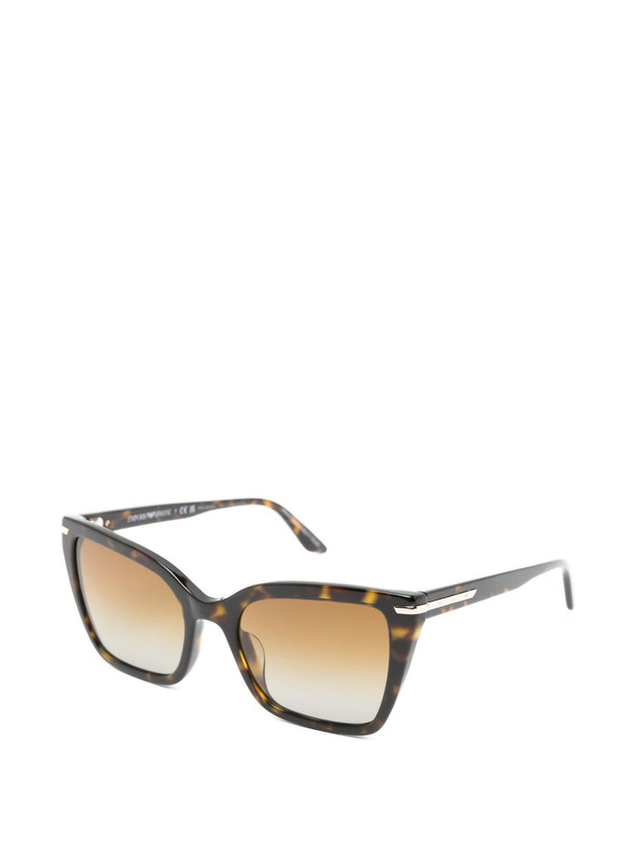 Emporio Armani Sunglasses Brown Acetate