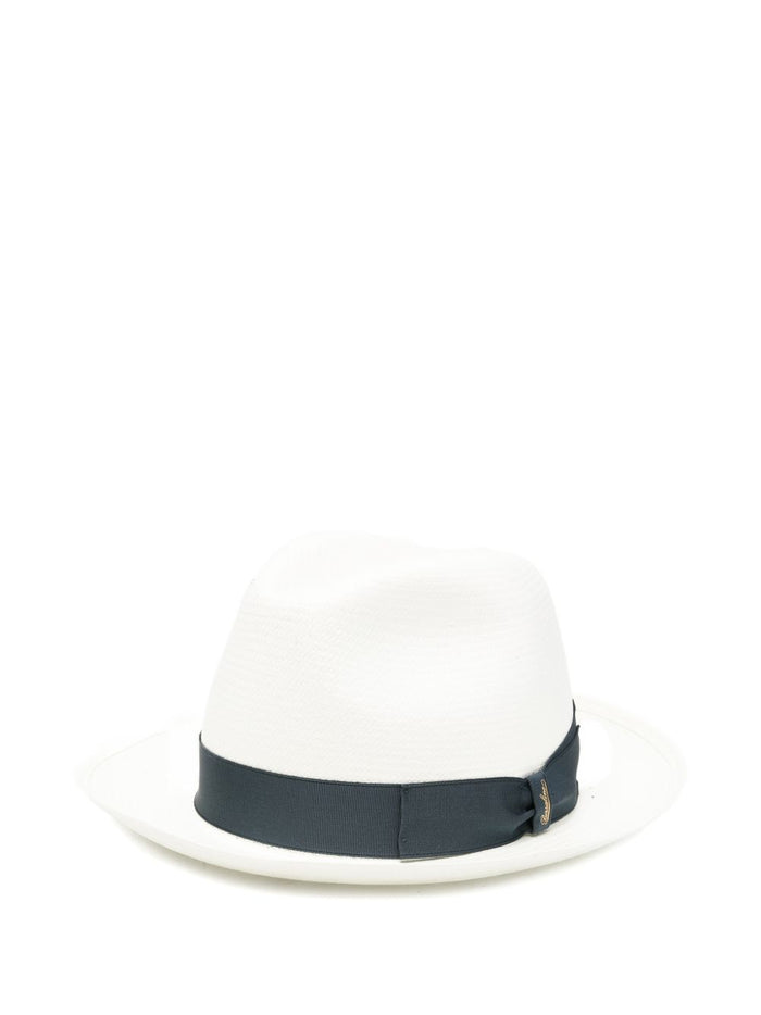 Borsalino Hats White Straw