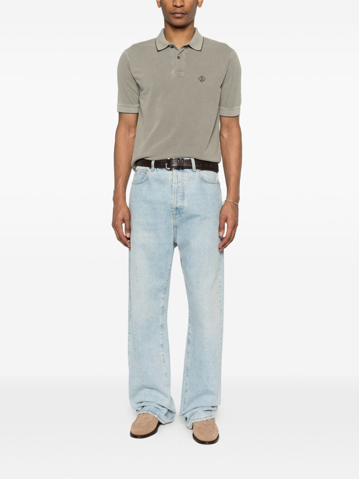 Herno T-shirts and Polos Green Cotton